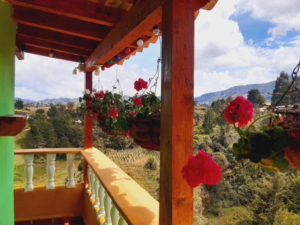 Vista Hermosa Eco Hostal Carmen de Viboral Buitenkant foto